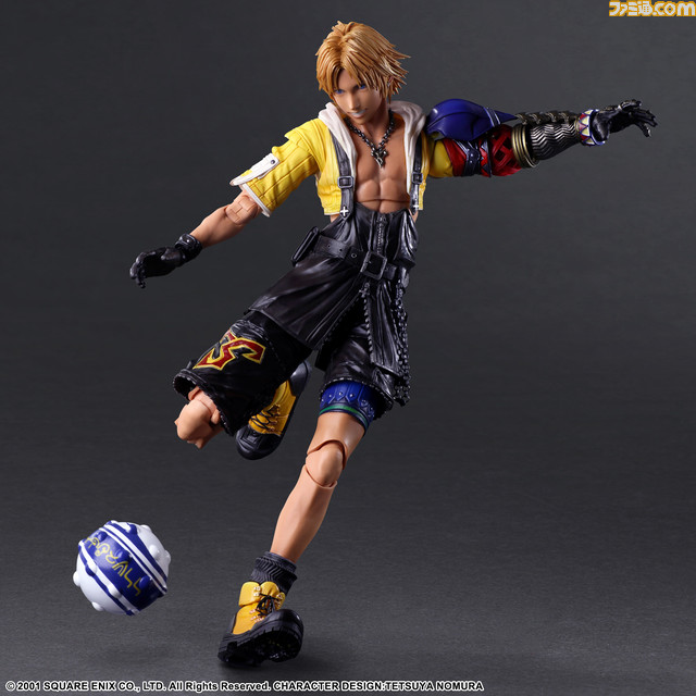 『FF10』ティーダとユウナの可動式フィギュアプレイアーツ改が予約開始。鮮やかになびく髪とマギステルロッドで異界送りシーンを再現できる