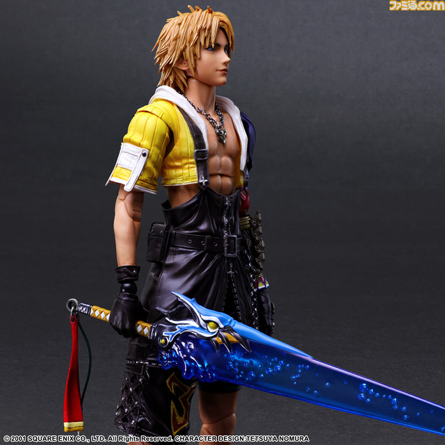 『FF10』ティーダとユウナの可動式フィギュアプレイアーツ改が予約開始。鮮やかになびく髪とマギステルロッドで異界送りシーンを再現できる