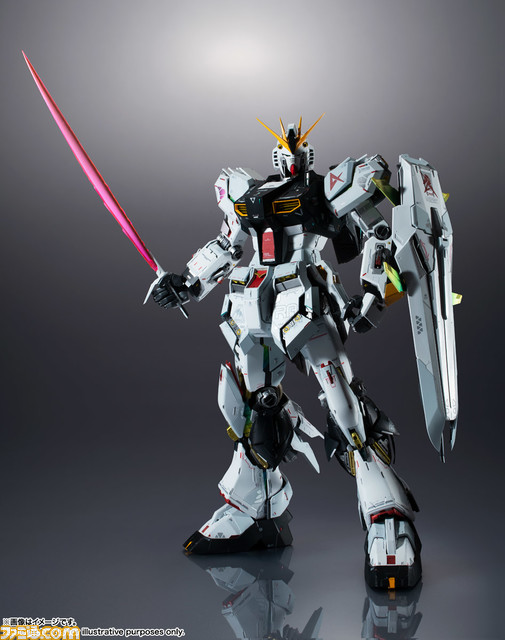 『ガンダム 逆襲のシャア』主役MS“RX-93 νガンダム”が再販決定。約2000のパーツから構成される機体はアニメ以上にリアルな質感を完全再現。9月4日より予約開始