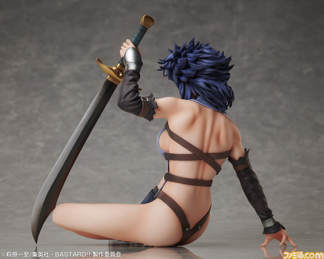 『BASTARD!!』カイ・ハーンの1/6スケールフィギュアが登場。鎧の下に着ていたセクシーな衣装や大きな剣、凛々しい表情を再現
