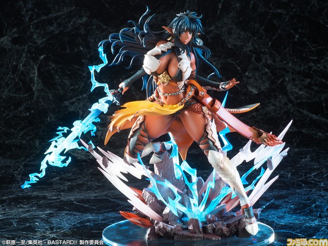 『BASTARD!!』カイ・ハーンの1/6スケールフィギュアが登場。鎧の下に着ていたセクシーな衣装や大きな剣、凛々しい表情を再現