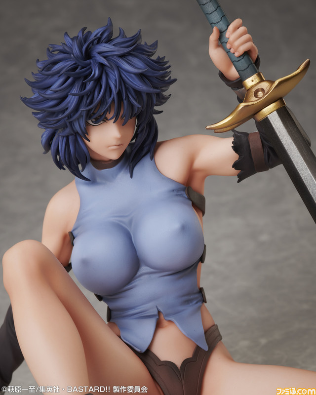 『BASTARD!!』カイ・ハーンの1/6スケールフィギュアが登場。鎧の下に着ていたセクシーな衣装や大きな剣、凛々しい表情を再現