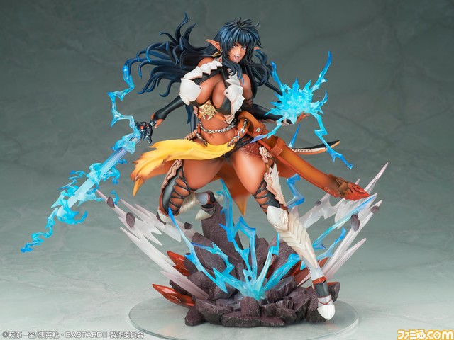 『BASTARD!!』カイ・ハーンの1/6スケールフィギュアが登場。鎧の下に着ていたセクシーな衣装や大きな剣、凛々しい表情を再現