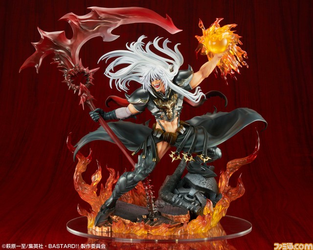 『BASTARD!!』カイ・ハーンの1/6スケールフィギュアが登場。鎧の下に着ていたセクシーな衣装や大きな剣、凛々しい表情を再現