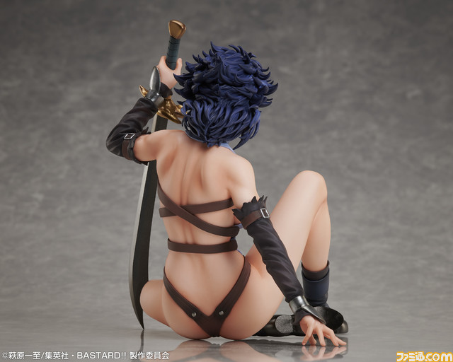 『BASTARD!!』カイ・ハーンの1/6スケールフィギュアが登場。鎧の下に着ていたセクシーな衣装や大きな剣、凛々しい表情を再現