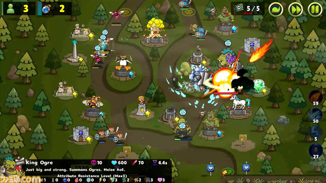 【発売記念70％オフ】『ルナ＆モンスターズ タワーディフェンス』Switch版が本日（7/27）配信。敵のボスも仲間にできる2Dタワーディフェンスゲーム