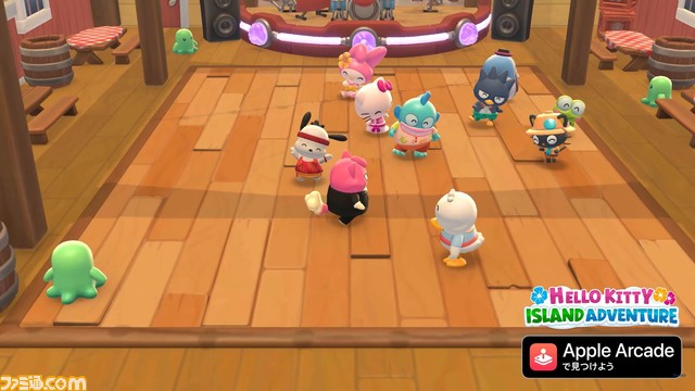 サンリオの箱庭ゲーム『ハローキティ アイランドアドベンチャー』が本日（7/28）Apple Arcadeにて配信開始