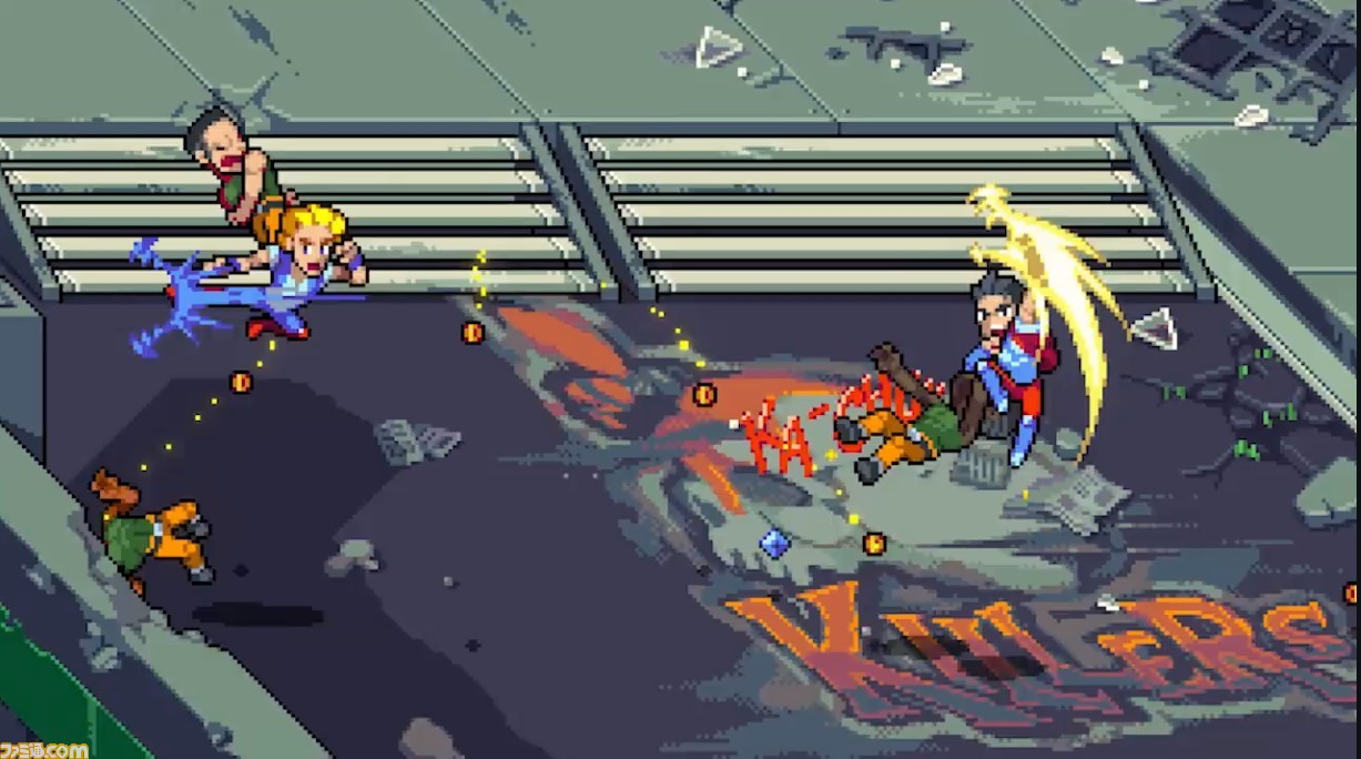 ベルトスクロールアクション『ダブルドラゴン外伝 ライズ・オブ