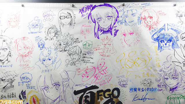 【FGOフェス2023】メッセージフラッグへ寄せられたイラストをピックアップ。アマデウスリリィにバイノーラル道満など、今年もユニークな絵が集まる【Fate/Grand Order】