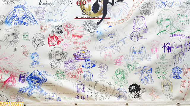 【FGOフェス2023】メッセージフラッグへ寄せられたイラストをピックアップ。アマデウスリリィにバイノーラル道満など、今年もユニークな絵が集まる【Fate/Grand Order】