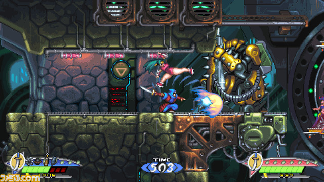 『奇々怪界 黒マントの謎』に続き『闇の仕事人KAGE Shadow Of The Ninja』製作が発表。主人公ハヤテやヒロインのカエデ、ステージ1ボスキャラなどのイラスト公開