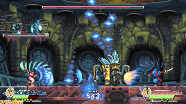 『奇々怪界 黒マントの謎』に続き『闇の仕事人KAGE Shadow Of The Ninja』製作が発表。主人公ハヤテやヒロインのカエデ、ステージ1ボスキャラなどのイラスト公開