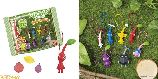 PIKMIN ピクミン マスコット&フルーツグミ 全7種 コンプリート