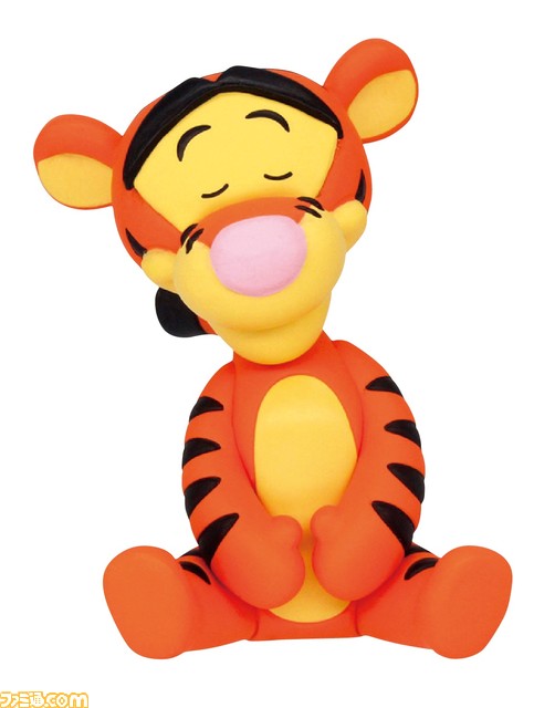 『くまのプーさん』が肩にもたれかかって眠るフィギュア“肩ズンFig.”に登場。プー、ピグレット、ティガー、イーヨーの全4種