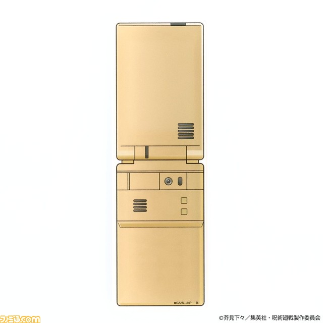 『呪術廻戦』五条・夏油・家入の“携帯電話アクリルチャーム”が登場。画面部分に3人の顔写真カードを入れることができる