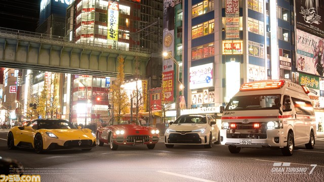 『グランツーリスモ7』に救急車が登場。新規収録車種などを追加するアップデートが8月7日より配信。世界大会の開催や映画公開にあわせたキャンペーンも
