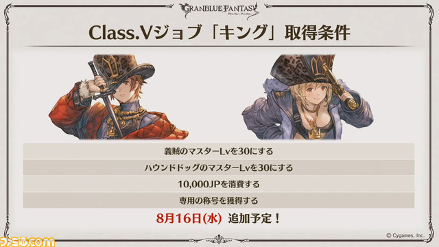 “グラブル生放送 浴衣でハピサマ!SP”発表まとめ。ティラノサウルス(水着バージョン)の衝撃から始まり、新Class.Vジョブ“キング”や新たなProの追加など情報満載