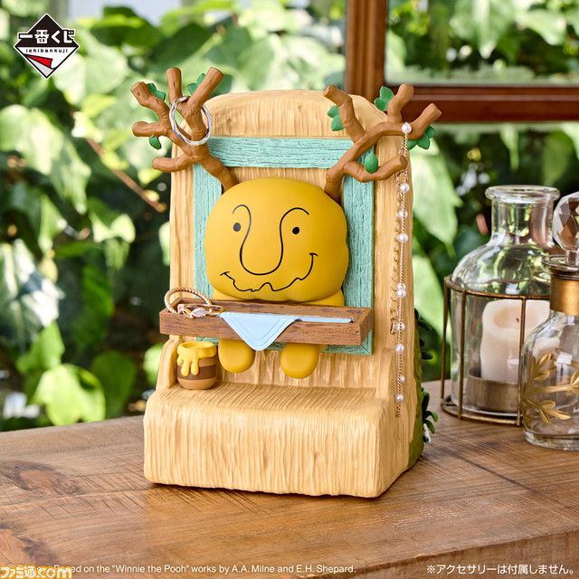 『くまのプーさん』ハチミツ食べ過ぎて家から出られなくなったプーさんがフィギュア化。ぬいぐるみやタオルなども当たる一番くじが本日（8/11）発売