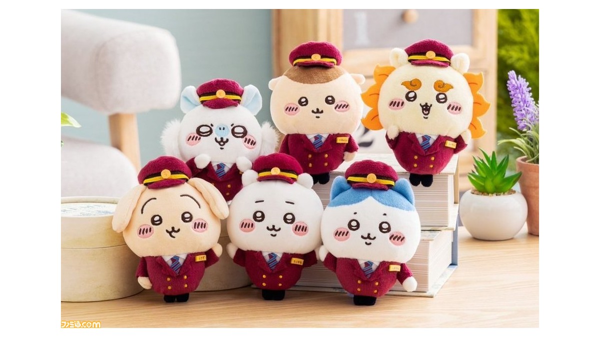 ちいかわ 駅員さんなマスコット（ハチワレ） （ちいかわグッズ
