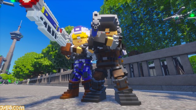 『デジボク地球防衛軍2』ティザートレーラーが公開。新たなる刺客“ガイアーク”や巨大化したEDF隊員の姿をした敵、『地球防衛軍6』4つの兵科が確認可能