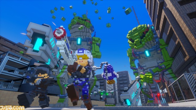 『デジボク地球防衛軍2』ティザートレーラーが公開。新たなる刺客“ガイアーク”や巨大化したEDF隊員の姿をした敵、『地球防衛軍6』4つの兵科が確認可能