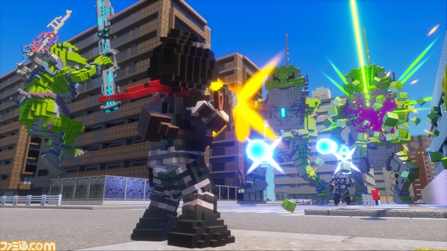 『デジボク地球防衛軍2』ティザートレーラーが公開。新たなる刺客“ガイアーク”や巨大化したEDF隊員の姿をした敵、『地球防衛軍6』4つの兵科が確認可能