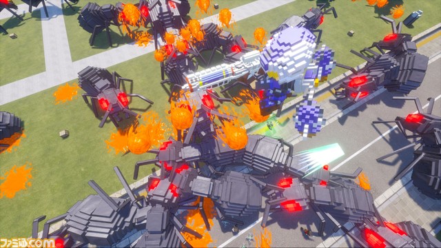 『デジボク地球防衛軍2』ティザートレーラーが公開。新たなる刺客“ガイアーク”や巨大化したEDF隊員の姿をした敵、『地球防衛軍6』4つの兵科が確認可能