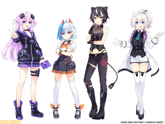 『超次元ゲイム ネプテューヌ GameMaker R:Evolution』本日（8/10）より発売。失敗女神と呼ばれる3人の女神とともに没落したゲーム会社の再建を目指す