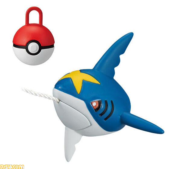 『ポケモン』おうちのお風呂でポケモン釣りを楽しめる“びっくらたまご お風呂でポケモンつり”が8月14に発売。コイキング、サメハダーたちを釣り上げよう！