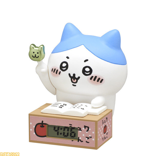 『ちいかわ』置き時計第2弾が8月18日よりカプセルトイに登場。時間を確認するたびにちいかわやハチワレからやる気がもらえる