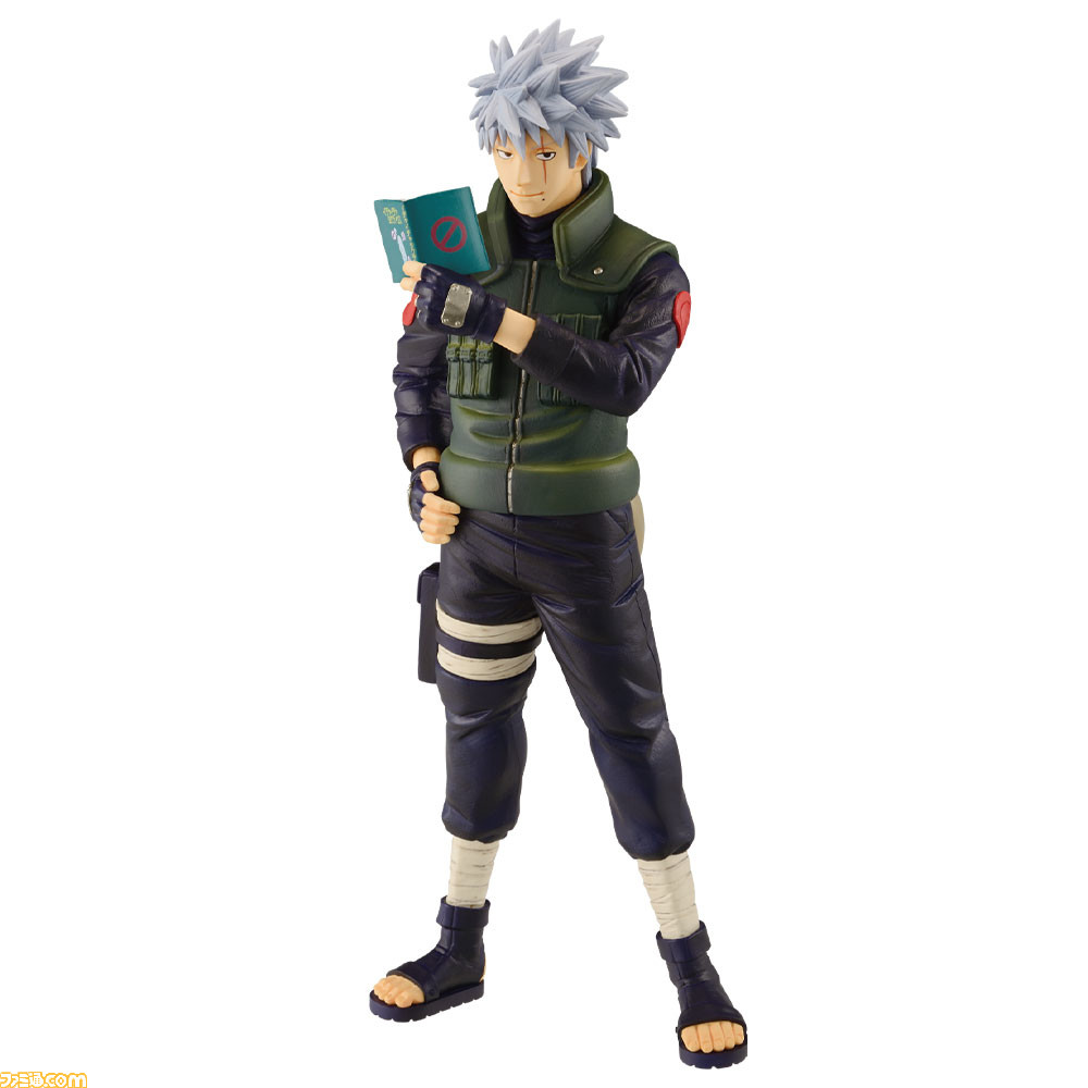 NARUTO-ナルト-』素顔のカカシ先生のフィギュアがラストワン賞で当たる