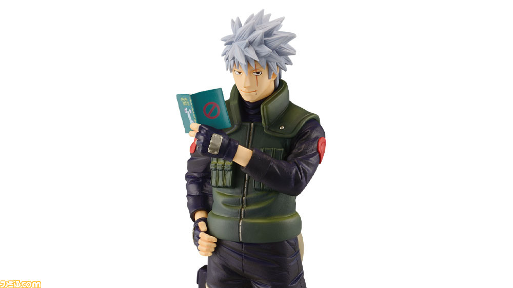 NARUTO-ナルト-』素顔のカカシ先生のフィギュアがラストワン賞で当たる