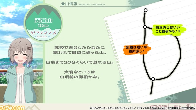 Switch/PS4向け『ヤマノススメ』のアドベンチャースゴロクゲームが12月7日に発売。主人公のあおいを成長させていくつもの山に挑戦