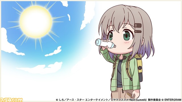 Switch/PS4向け『ヤマノススメ』のアドベンチャースゴロクゲームが12月7日に発売。主人公のあおいを成長させていくつもの山に挑戦