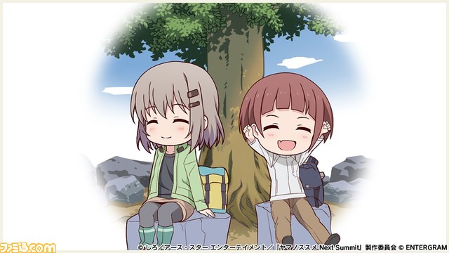 Switch/PS4向け『ヤマノススメ』のアドベンチャースゴロクゲームが12月7日に発売。主人公のあおいを成長させていくつもの山に挑戦