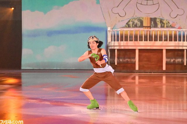 【ワンピース・オン・アイス】宇野昌磨ルフィたちがスケートで表現する“アニメっぽさ”。公開リハ開始早々の演出で泣く。『ブルプロ』運営統括Pも声で出演【写真大量リポート】