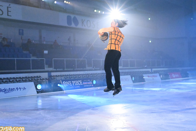 【ワンピース・オン・アイス】宇野昌磨ルフィたちがスケートで表現する“アニメっぽさ”。公開リハ開始早々の演出で泣く。『ブルプロ』運営統括Pも声で出演【写真大量リポート】