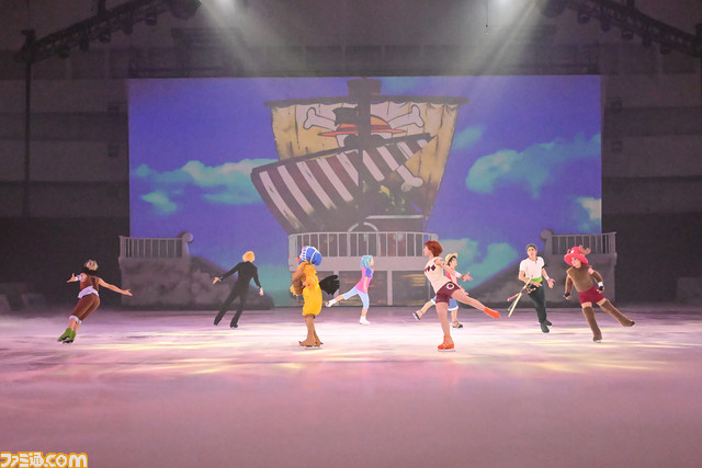 【ワンピース・オン・アイス】宇野昌磨ルフィたちがスケートで表現する“アニメっぽさ”。公開リハ開始早々の演出で泣く。『ブルプロ』運営統括Pも声で出演【写真大量リポート】