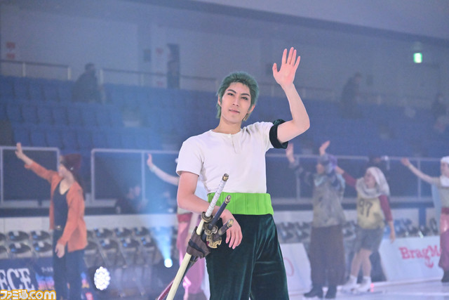 【ワンピース・オン・アイス】宇野昌磨ルフィたちがスケートで表現する“アニメっぽさ”。公開リハ開始早々の演出で泣く。『ブルプロ』運営統括Pも声で出演【写真大量リポート】