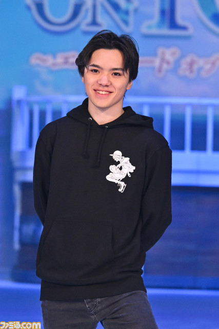 【ワンピース・オン・アイス】宇野昌磨ルフィたちがスケートで表現する“アニメっぽさ”。公開リハ開始早々の演出で泣く。『ブルプロ』運営統括Pも声で出演【写真大量リポート】