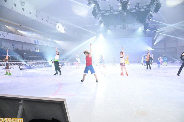 【ワンピース・オン・アイス】宇野昌磨ルフィたちがスケートで表現する“アニメっぽさ”。公開リハ開始早々の演出で泣く。『ブルプロ』運営統括Pも声で出演【写真大量リポート】