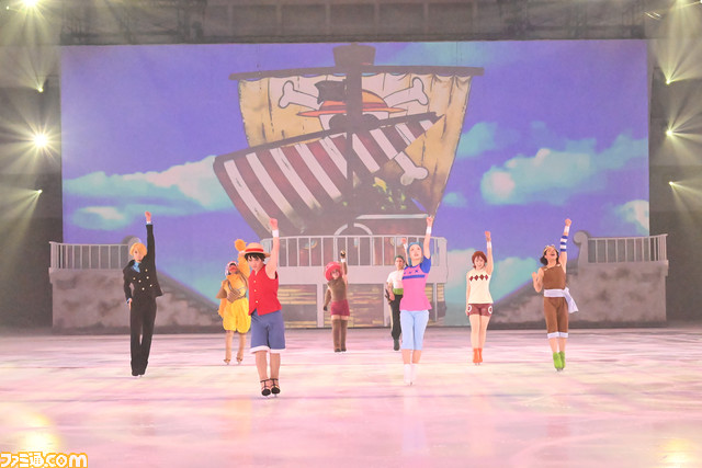 【ワンピース・オン・アイス】宇野昌磨ルフィたちがスケートで表現する“アニメっぽさ”。公開リハ開始早々の演出で泣く。『ブルプロ』運営統括Pも声で出演【写真大量リポート】