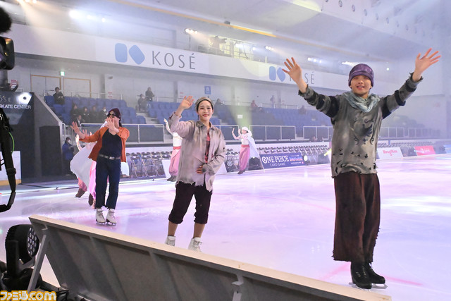 【ワンピース・オン・アイス】宇野昌磨ルフィたちがスケートで表現する“アニメっぽさ”。公開リハ開始早々の演出で泣く。『ブルプロ』運営統括Pも声で出演【写真大量リポート】