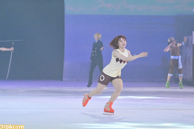 【ワンピース・オン・アイス】宇野昌磨ルフィたちがスケートで表現する“アニメっぽさ”。公開リハ開始早々の演出で泣く。『ブルプロ』運営統括Pも声で出演【写真大量リポート】