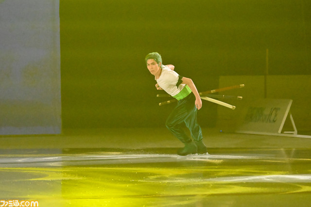 【ワンピース・オン・アイス】宇野昌磨ルフィたちがスケートで表現する“アニメっぽさ”。公開リハ開始早々の演出で泣く。『ブルプロ』運営統括Pも声で出演【写真大量リポート】