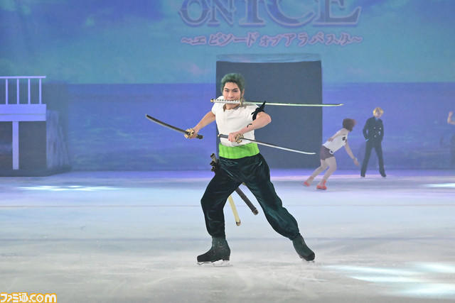 【ワンピース・オン・アイス】宇野昌磨ルフィたちがスケートで表現する“アニメっぽさ”。公開リハ開始早々の演出で泣く。『ブルプロ』運営統括Pも声で出演【写真大量リポート】