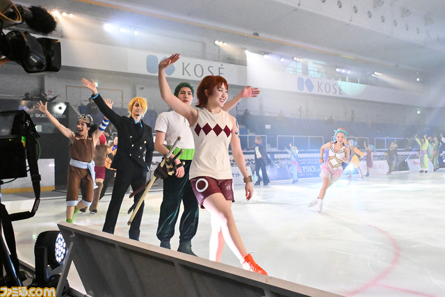 【ワンピース・オン・アイス】宇野昌磨ルフィたちがスケートで表現する“アニメっぽさ”。公開リハ開始早々の演出で泣く。『ブルプロ』運営統括Pも声で出演【写真大量リポート】