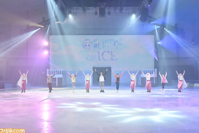 【ワンピース・オン・アイス】宇野昌磨ルフィたちがスケートで表現する“アニメっぽさ”。公開リハ開始早々の演出で泣く。『ブルプロ』運営統括Pも声で出演【写真大量リポート】