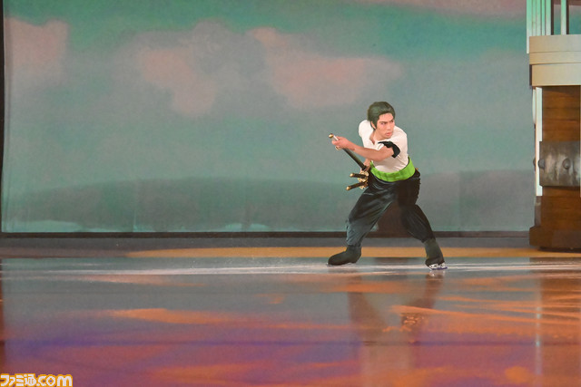 【ワンピース・オン・アイス】宇野昌磨ルフィたちがスケートで表現する“アニメっぽさ”。公開リハ開始早々の演出で泣く。『ブルプロ』運営統括Pも声で出演【写真大量リポート】