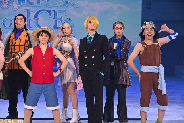 【ワンピース・オン・アイス】宇野昌磨ルフィたちがスケートで表現する“アニメっぽさ”。公開リハ開始早々の演出で泣く。『ブルプロ』運営統括Pも声で出演【写真大量リポート】